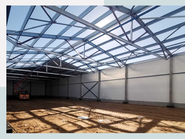 Строительство сенохранилищ в Кинешме