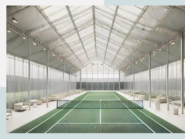 Строительство теннисных кортов в Кинешме