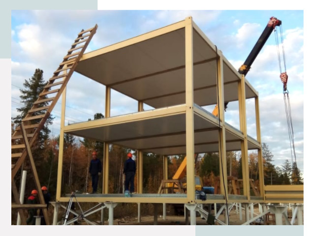 Строительство модульных здания Кинешма