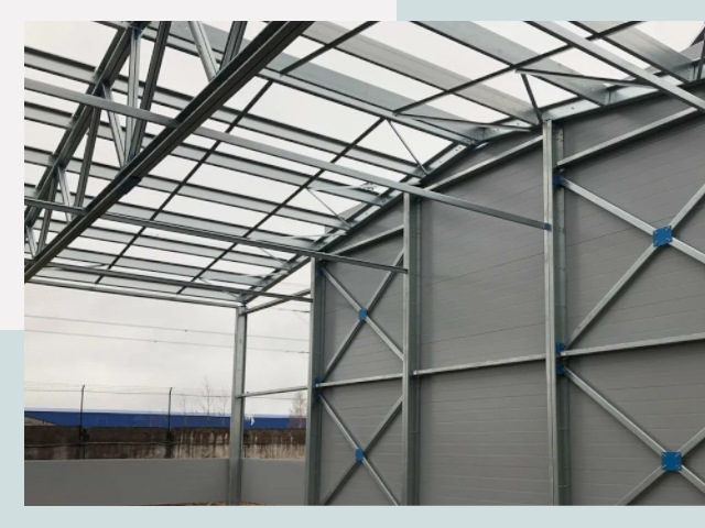 Каркасные ангары от СтальСтрой-Кнш по цене от 606 руб.