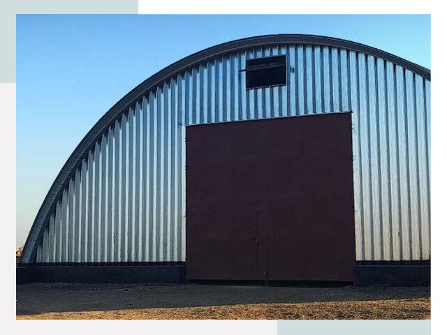 Бескаркасные ангары в Кинешме