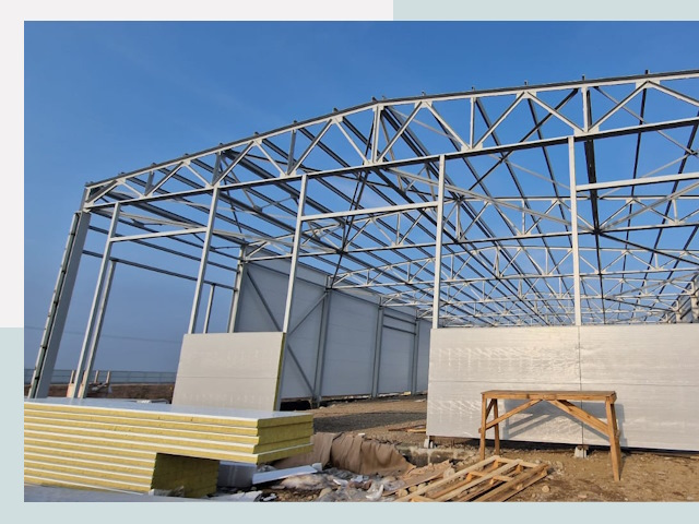 Утепленные ангары в Кинешма от 606 руб. за м²