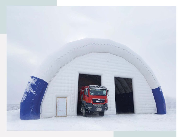 Мобильные ангары в Кинешме