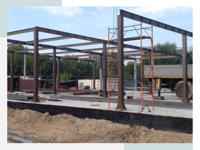 Фундамент для ангаров в Кинешме