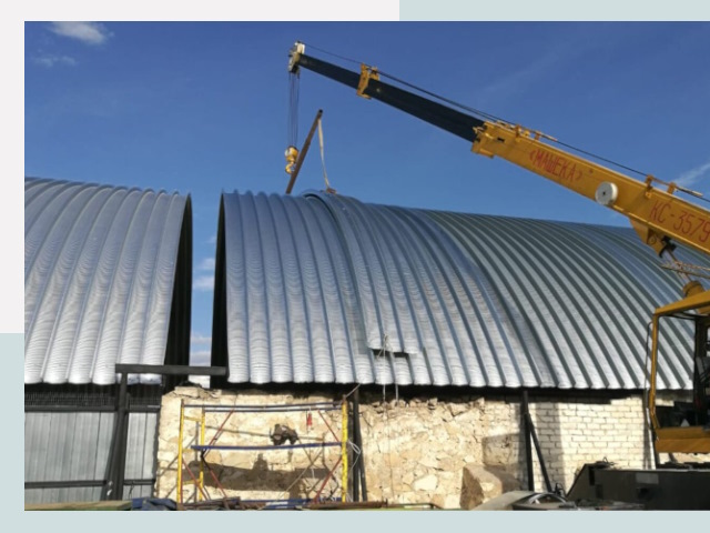 Реконструкция ангаров в Кинешме от 606 руб.