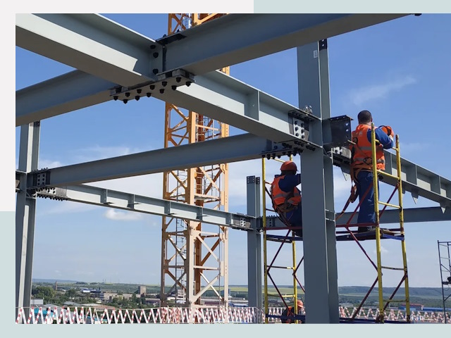 Монтаж металлоконструкций в Кинешме